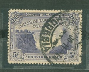 Rhodesia (1890-1923) #81 Used Single