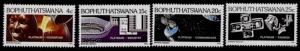 Bophuthatswana 47-50 MNH Platinum Industry, Mining, Space