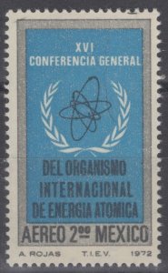 ZAYIX - Mexico C406 MNH Atom Symbol Olive Branch Science   071522S30M