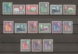 ST VINCENT 1938/47 SG 149/159 MINT