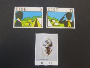 Ireland 1977 Sc 415-17 set MNH