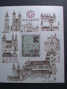 POLAND -FAMOUS BUILDING S/S MNH VERY FINE  WE SHIP TO WORLD WIDE