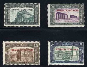 Italian Colonies, Somalia #B29-32 (Sass.140-143) Cat€375, 1930 National Def...