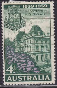 Australia 333 USED 1959 Parliament House 4d