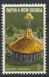 Papua New Guinea SG 191  SC# 319   Used Native Dwellings  see details