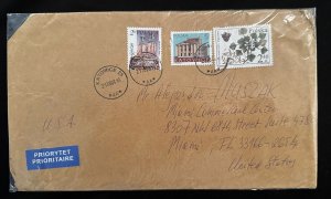 CM) 2006. POLAND. AIR MAIL ENVELOPE SHIPPED TO USA. MULTIPLE STAMPS. XF