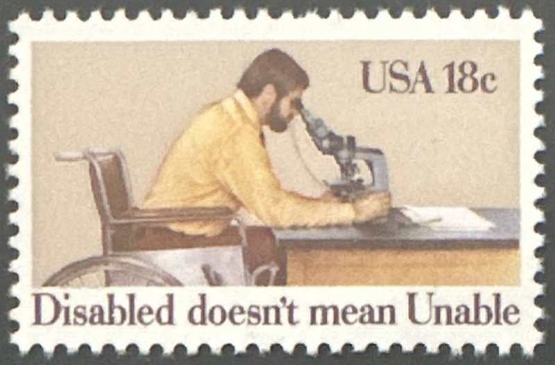 Scott #1925 1981 18¢ International Year of the Disabled MNH OG