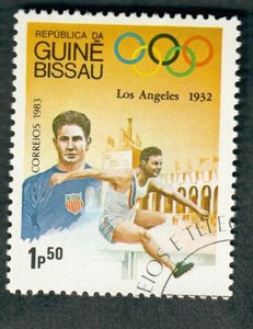 Guinea Bissau 490 Olympics used  single