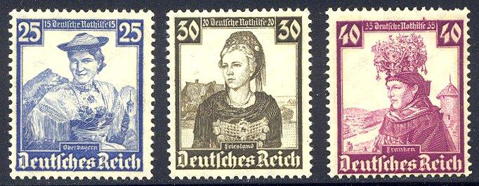 GERMANY BELOW 40% of CAT. SALE - #B69-78 Mint NH