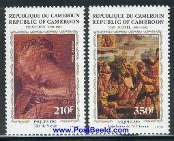 Cameroon 1986, Easter 2v, MNH