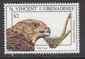 St Vincent 1823 Bird MNH VF