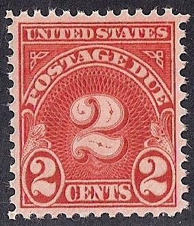 J81 2 cent Carmine mint OG NH EGRADED XF94 XXF