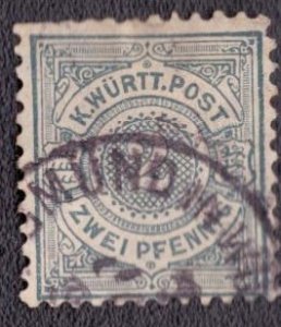 Wurttemberg - 55 1875 Used