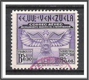 Venezuela #CB2 Airmail Semi-Postal Used