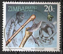 Zimbabwe; 1990: Sc. # 621: Used Perf. 14  1/2 x 14 Single Stamp