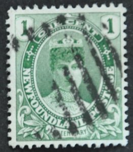 DYNAMITE Stamps: Newfoundland Scott #104  – USED