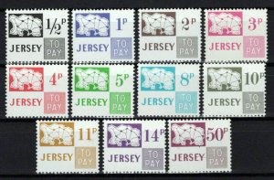 Jersey J7//J20 MNH Postage Due Stamps Maps ZAYIX 0524S0075