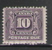 Canada Sc J5 1928 10c Postage Due stamp used