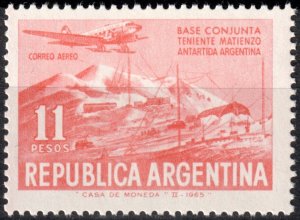Argentina #C95  MNH - Antarctica, Airplane (1965)