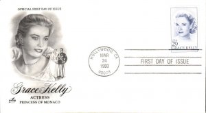 #2749 Grace Kelly Artcraft FDC