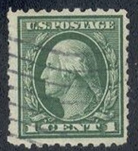 US Stamp #424 Used George Washington - 1913-15 Regular Issue