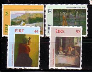 Ireland Sc 887-90 1993 Paintings stamp set mint NH