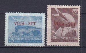 1949 - Yugoslavia Trieste (ZoneB) - Sc# 15-16 - MNH**