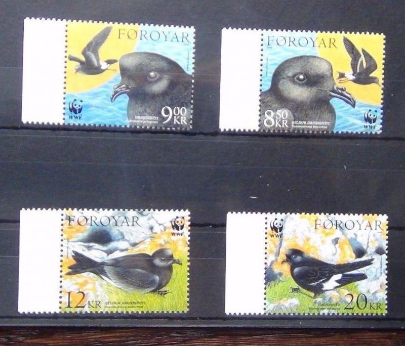 Faroe Islands 2005 Petrels set MNH