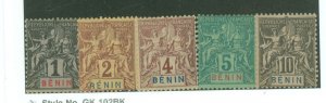 Benin #33-37