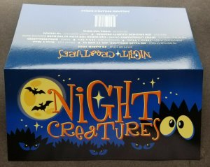 *FREE SHIP Singapore Night Creatures 2003 Owl Bird Leopard Pig (p.pack) MNH