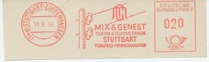 Meter cut Germany 1952 Telephone cable - Mix & Genest