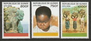 Guinea 1996 Sc 1337-9 set MNH**