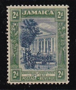 Album Treasures Jamaica Scott # 91  2p  Kings House  Mint Hinged