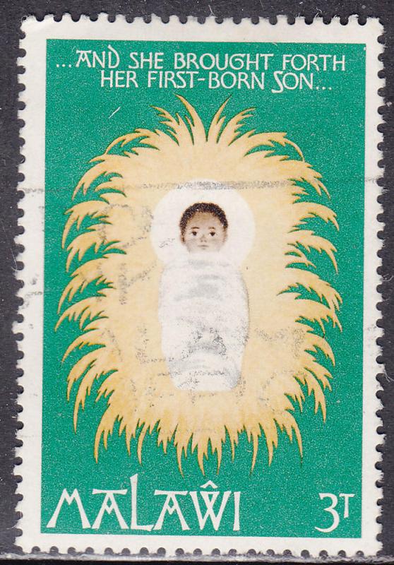 Malawi 295 Christ Child On Straw Bed 1976