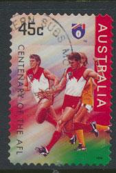 Australia SG 1608  Used  Self Adhesive - Australian Rules