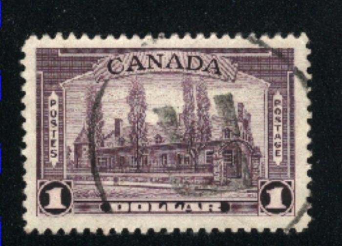 Canada #245   used   VF  PD