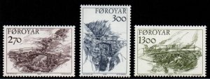 Faroe Islands # 149 - 151 MNH