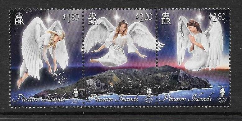 PITCAIRN ISLANDS 2019 CHRISTMAS (ANGELS) MNH