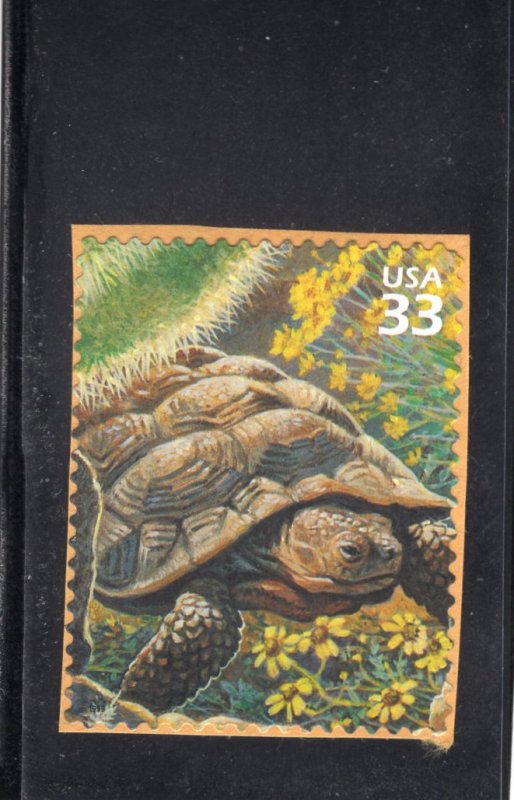 3293b Desert Tortoise, used on paper