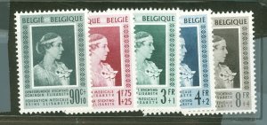 Belgium #B498-B502  Single (Complete Set)