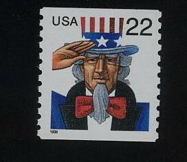 US 1998, Uncle Sam MNH Coil Single # 3263