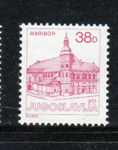 YUGOSLAVIA #1718  1984  38d  MARIBOR  MINT VF NH O.G