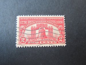 United States 1926 Sc 627 set FU