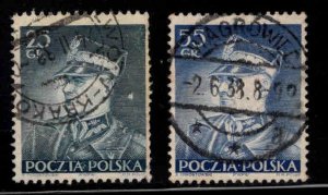 Poland Scott 312-313 Used