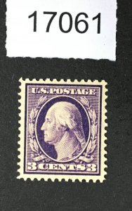 MOMEN: US STAMPS # 376 MINT OG H VF+ LOT #17061