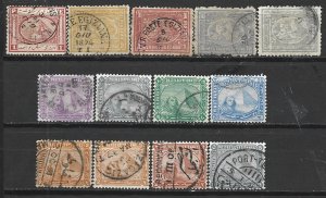 COLLECTION LOT 14592 EGYPT 13 STAMPS 1867+ CV+$29