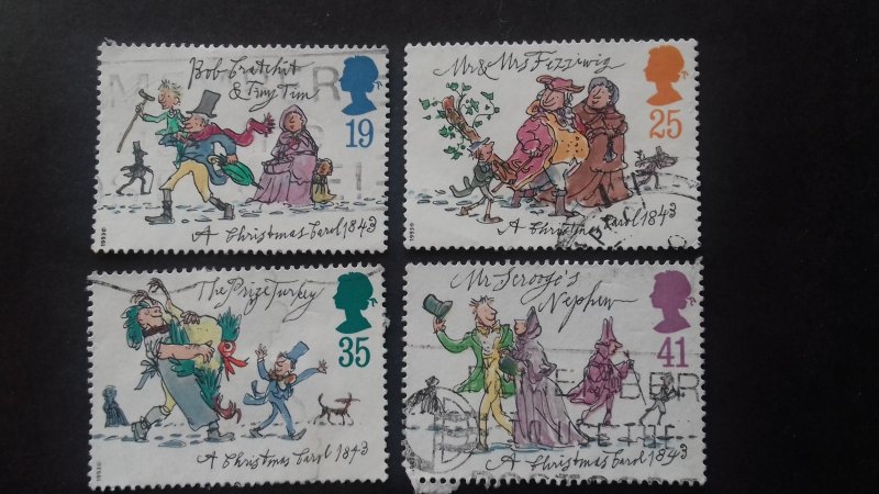 Great Britain 1993 Christmas Stamps  Used