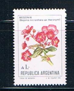 Argentina  #1516 MNH Flowers (A0162)