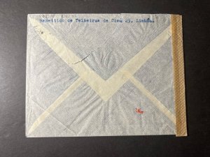 1942 Portugal Airmail Cover Lisbon to Vienna Austria