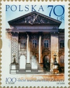 Poland 2000 MNH Stamps Scott 3563 Art Museum in Warsaw